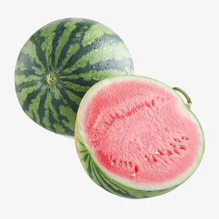 麒麟西瓜微距特写免抠