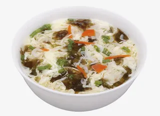 高清摄影紫菜蛋花汤免抠