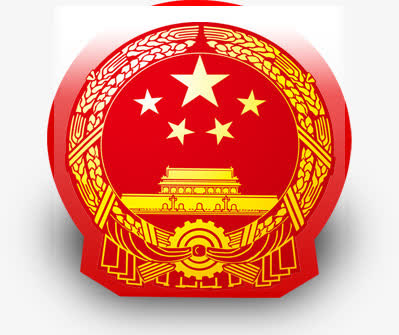 中秋节红背景黄色星星