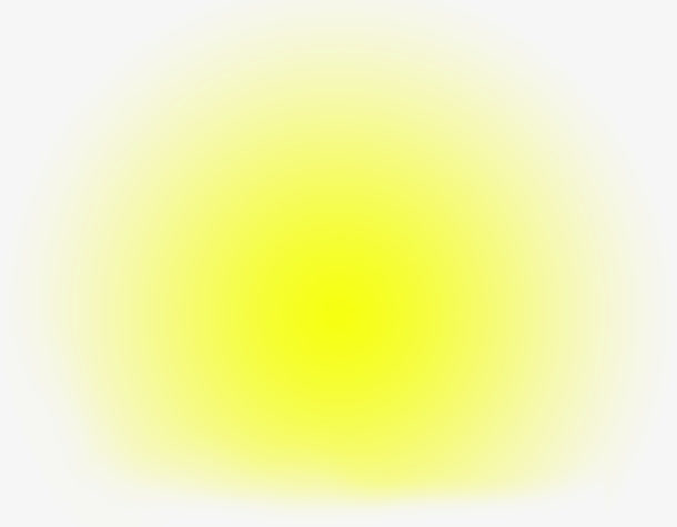 高清黄色效果光晕设计效果图免抠