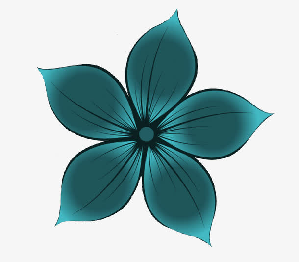水墨画花瓣免抠
