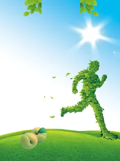 健康食品海报背景素材高清