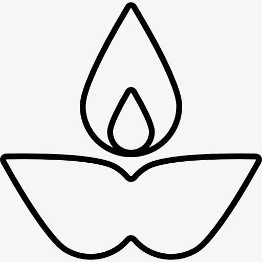 花两瓣图标免抠