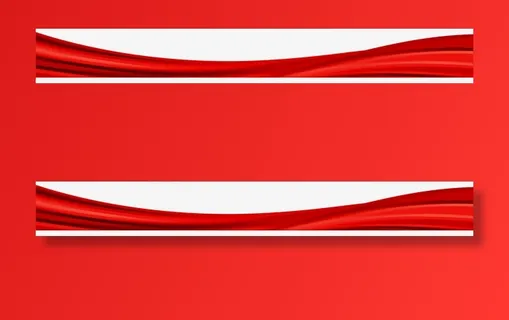 党建飘带元素免抠