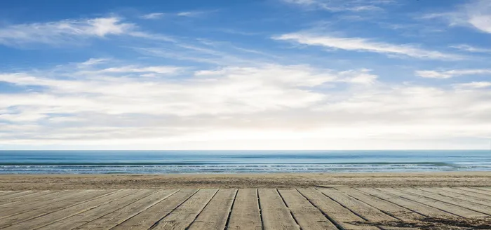 摄影风景蓝色banner高清