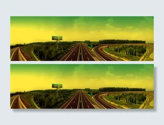 静静的公路背景高清