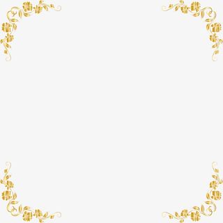 金色树藤框架免抠