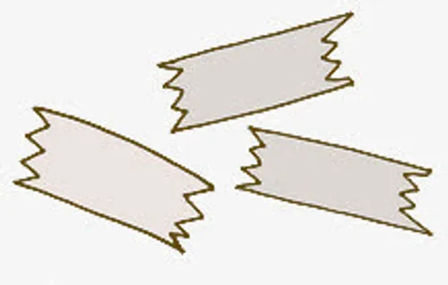 胶带胶布卡通免抠