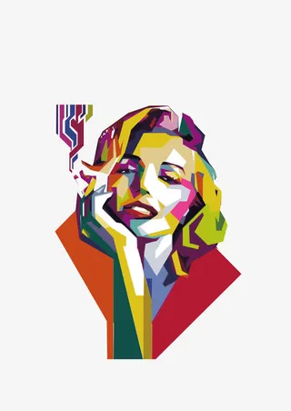 插图波普花纹免抠