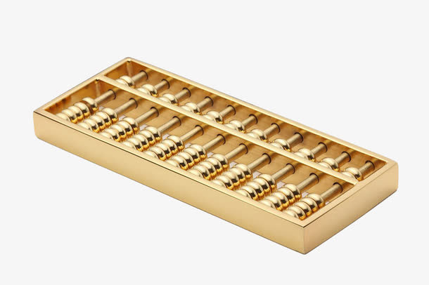 金算盘特写免抠