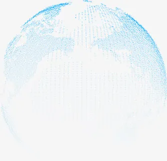 创意手绘电子地球效果免抠 创意手绘电子地球效果免抠