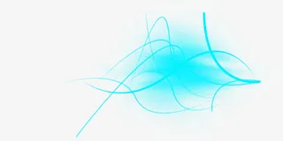 蓝色线条光晕光效海报背景