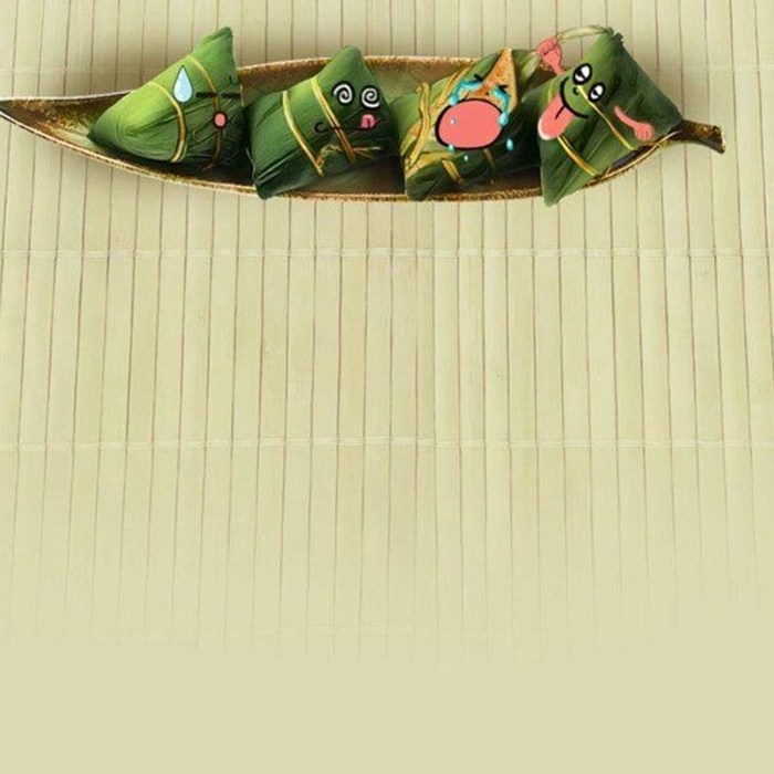 粽子竹帘背景高清