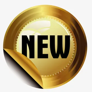 金属质感促销标签免抠