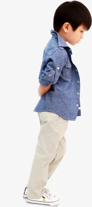 牛仔炫酷童装电商免抠