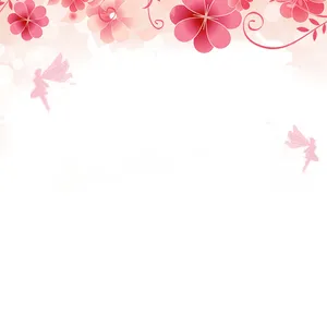 粉色花朵妇女节主图背景高清