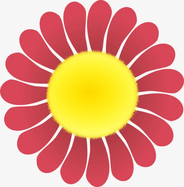卡通花瓣免抠