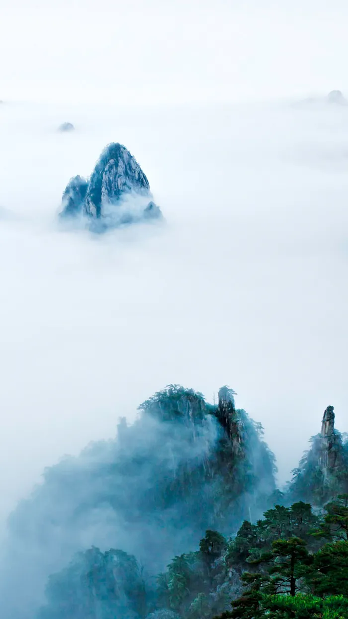 云海缭绕H5背景素材高清