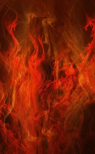 橙红色火焰背景图高清