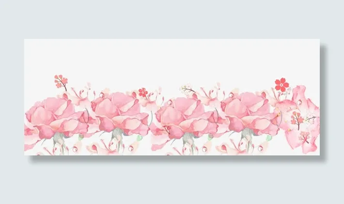 粉红色的花免抠