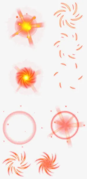 Q版手游特效免抠