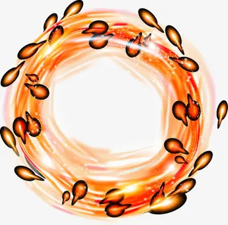 炫酷光束光圈免抠