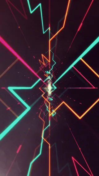 唯美炫酷科技感H5背景高清