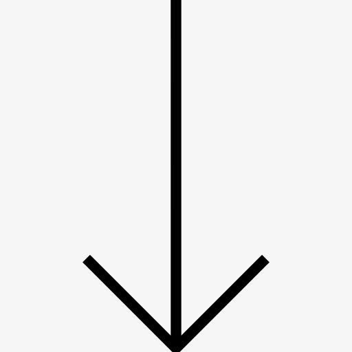 向下箭头图标免抠