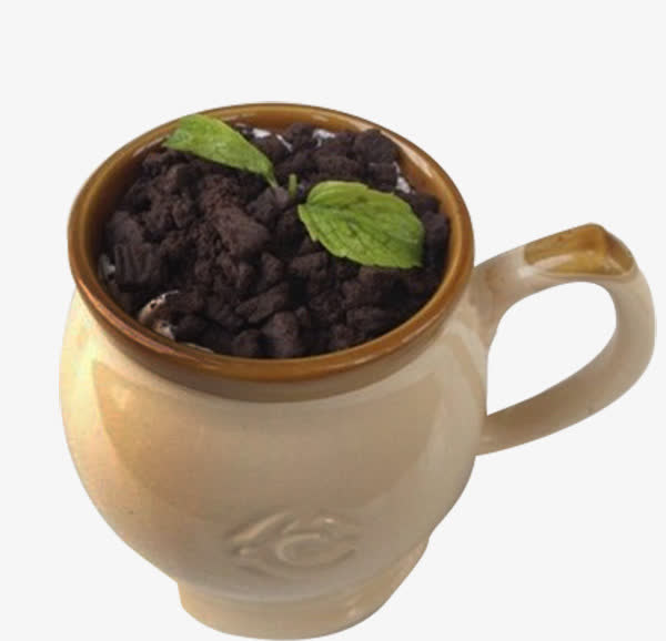 杯装巧克力冰淇淋免抠