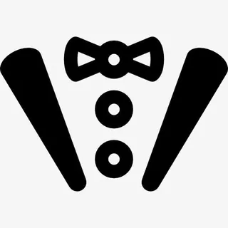 优雅的礼服图标免抠