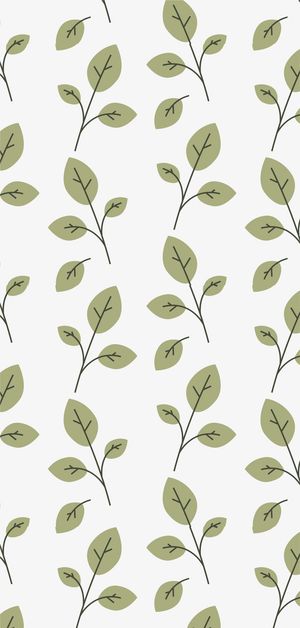 绿色春季叶子背景