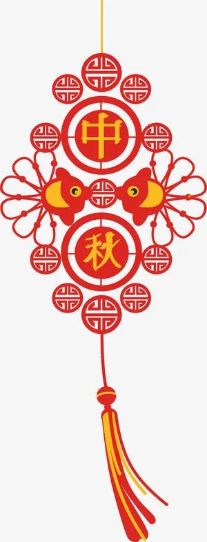 中国风古典中国结免抠