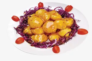 桂花脆皮柿子免抠