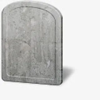 灰色墓碑素材免抠