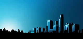 城市剪影背景高清