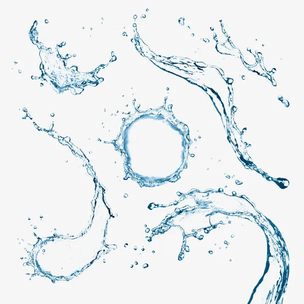 各种水花元素免抠