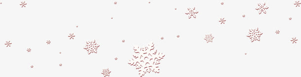 唯美创意雪花飘落免抠