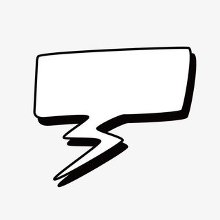 白色对话框免抠