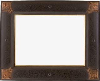 皮革质感的边框免抠