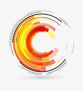 几何扩散图案免抠