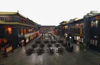 夜晚的开封免抠