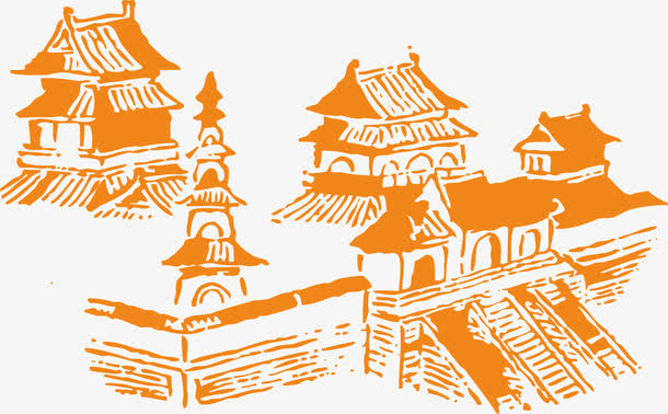 宫殿云南建筑古城免抠