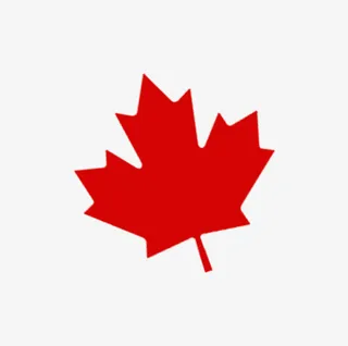 红色枫叶叶片免抠