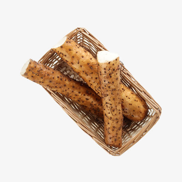 一筐山药免抠
