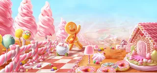 粉红冰激凌卡通海报背景高清