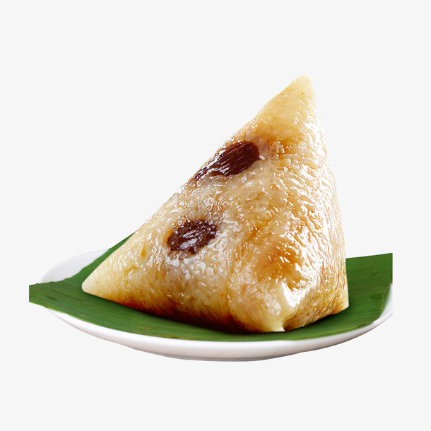 红豆粽子设计素材免抠