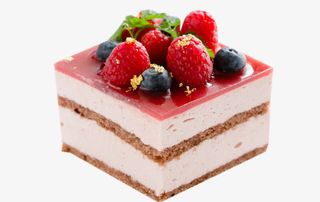 草莓小蛋糕免抠