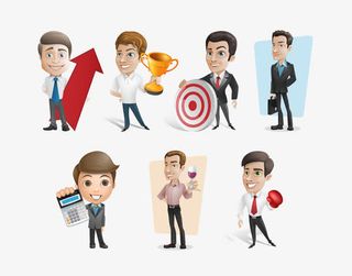 商务男士图标免抠