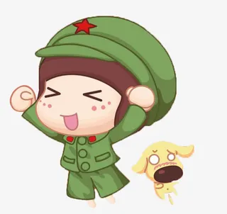 庆祝国庆节卡通免抠