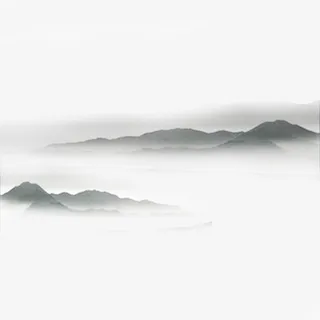 中国风手绘水墨风景山水徽派建筑 8免抠装饰中国风元素 中国风手绘水墨风景山水徽派建筑 8免抠装饰中国风元素